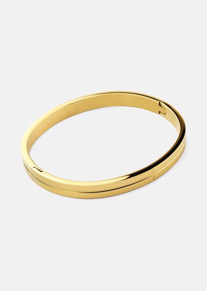 Armband Linea Gold Bangle - 18k Guldpläterat