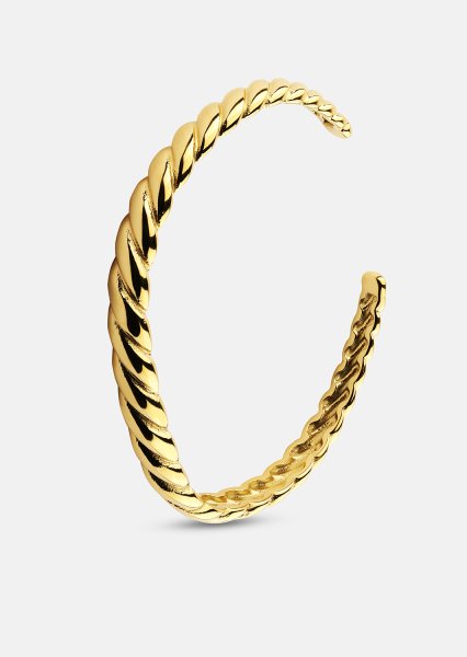 Armband Twist Glow - 18k Guldpläterat