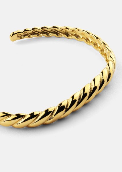 Armband Twist Glow - 18k Guldpläterat