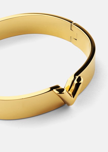 Armband V-Lock - 18k Guldpläterat