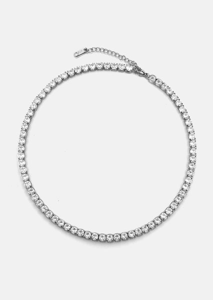 Lustre Halsband – Silverpläterat