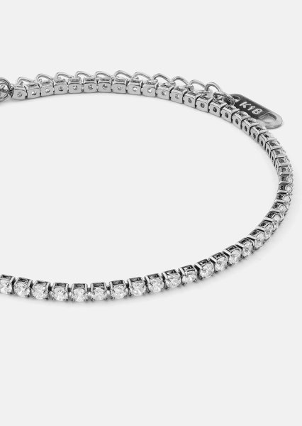 Armband Gloria Band 2.2mm - Silverpläterat