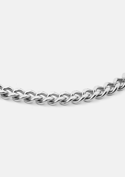 Silver Link Chain Bracelet - Silver Plated