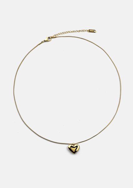 Halsband Eternal Heart - 18k Guldpläterat
