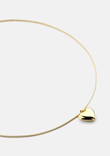 Halsband Eternal Heart - 18k Guldpläterat