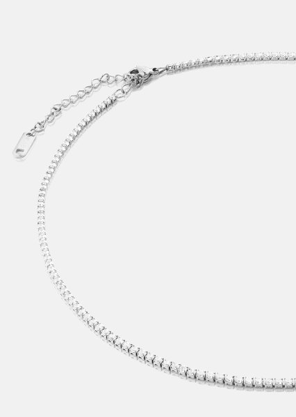 Halsband Lumina - Silverpläterat