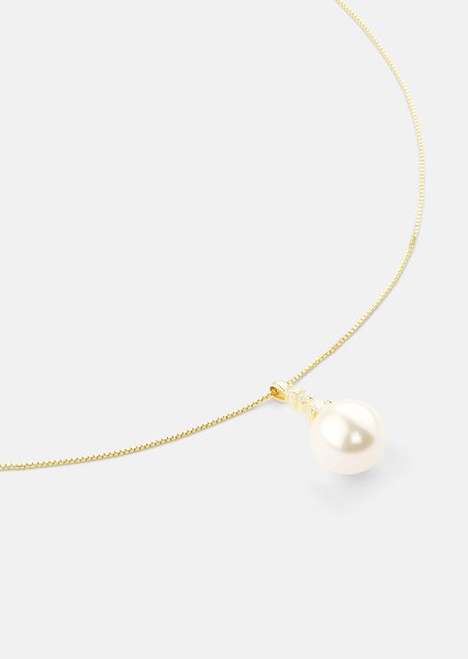 Halsband Isla Pearl- 18k Guldpläterat