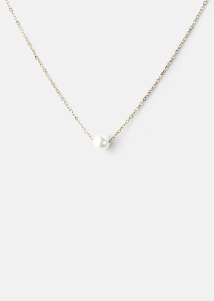 Halsband Mini Pearl - 18k Guldpläterat