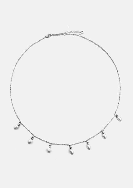 Halsband Solea - Silverpläterat