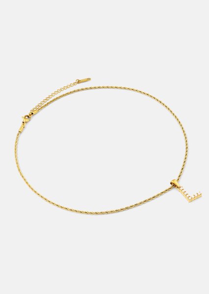 Amulet A-N Halsband – 18k Guldpläterat