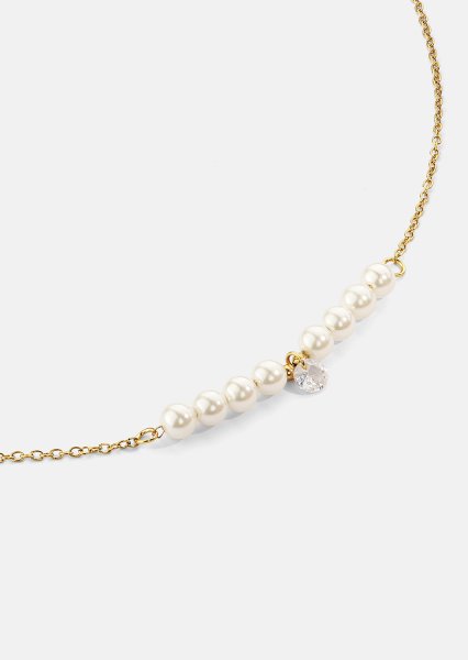 Halsband Moonlet Grace - 18k Guldpläterat