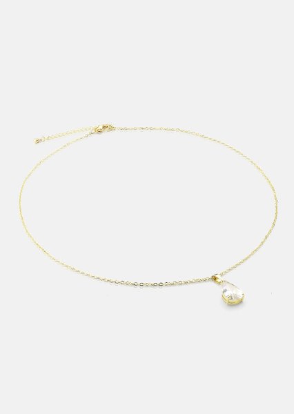 Halsband Luna Teardrop - 18k Guldpläterat