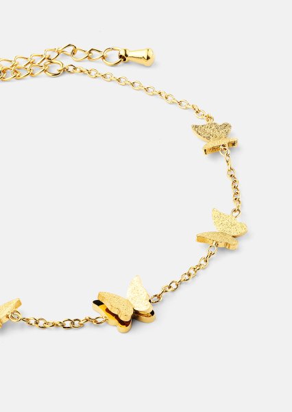Armband Butterfly Dance - 18k Guldpläterat