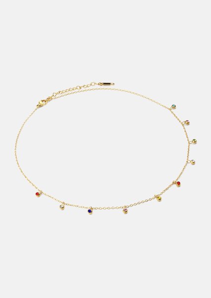 Prism Halsband – 18k Gold Plated