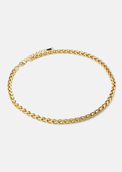 Halsband Royal Twist - 18k Guldpläterat