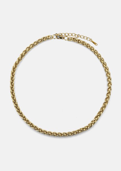 Halsband Royal Twist - 18k Guldpläterat