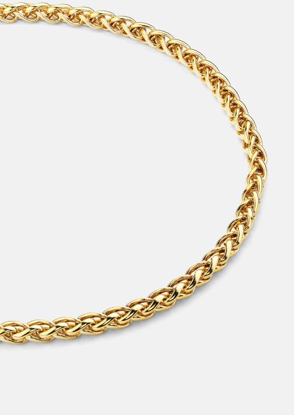Halsband Royal Twist - 18k Guldpläterat