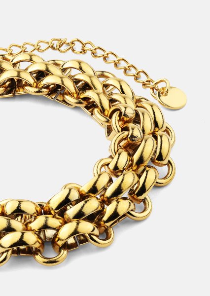Armband Power Link - 18k Guldpläterat