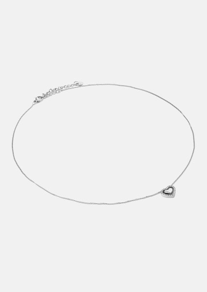 Halsband Heart Glow – Silverpläterat
