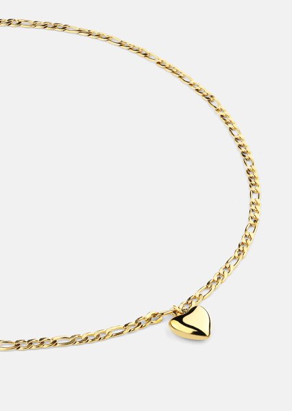 Halsband Heart of Gold – 18k Gold Plated