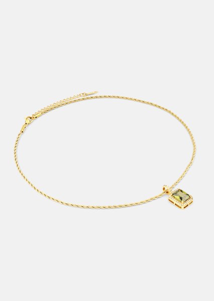 Halsband Green Luxe - 18k Guldpläterat