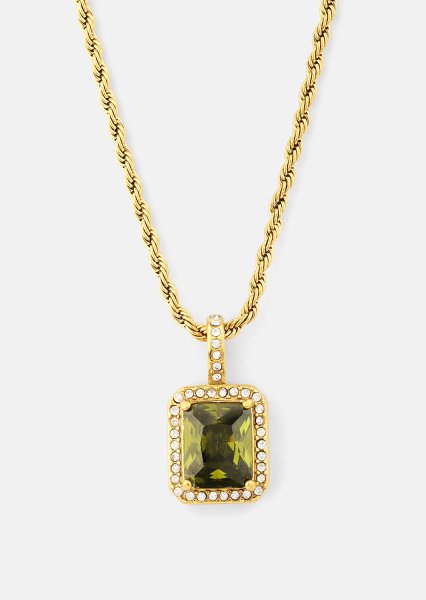 Halsband Green Luxe - 18k Guldpläterat