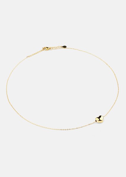 Halsband Heart of Gold – 18k Gold Plated