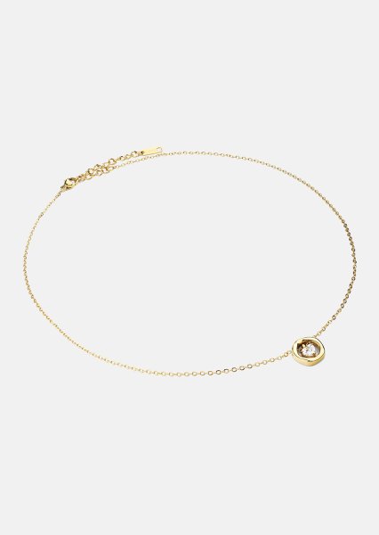 Halsband Golden Heart – 18k Guldpläterat