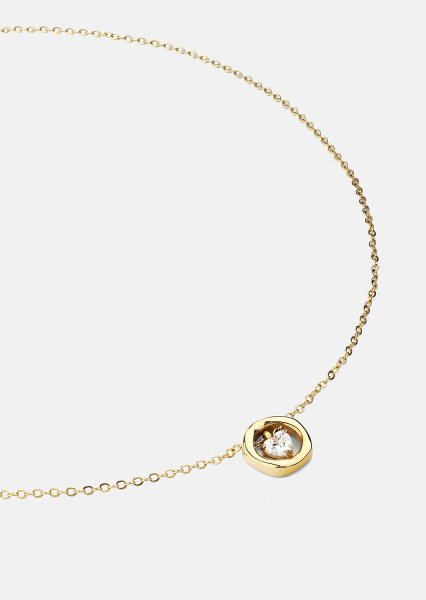 Halsband Golden Heart – 18k Guldpläterat