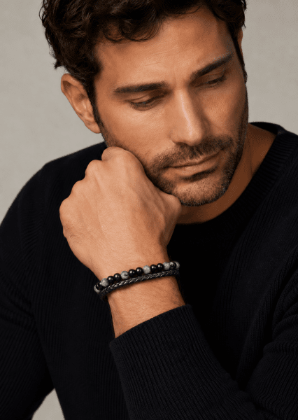Läderarmband Ebon Veil