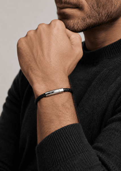 Läderarmband Mystic Weave