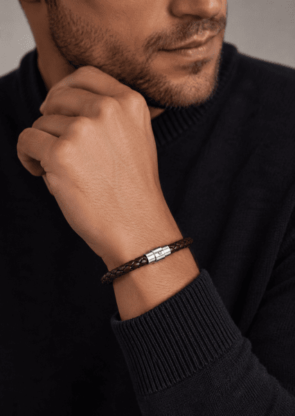 Läderarmband Noble Strand