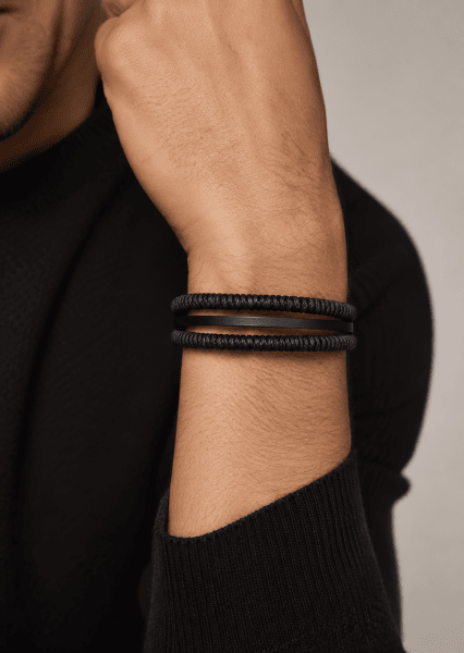 Läderarmband Stealth Aura