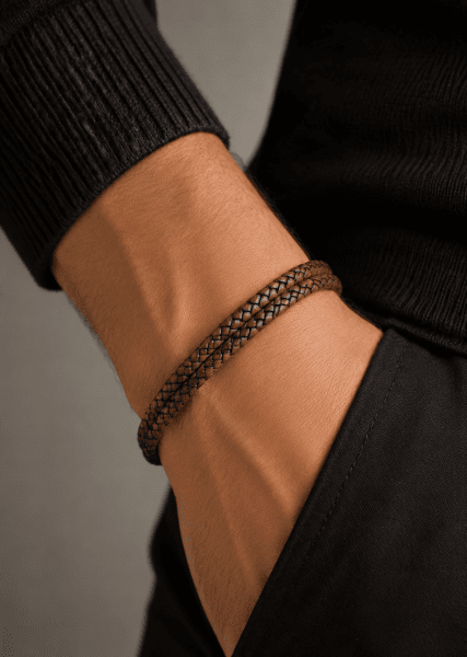 Läderarmband Titan Tapestry