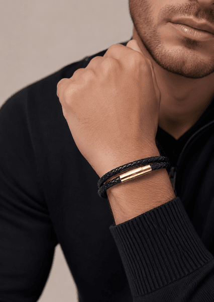 Läderarmband Valor Edge