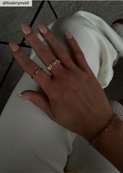 Ring Flutter – 18k Guldpläterad