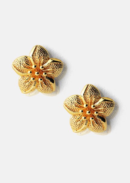 Örhänge Flores- 18k Guldpläterat