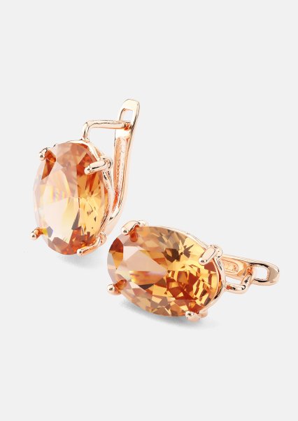 Örhängen Solara Gem - Rose Guldpläterade
