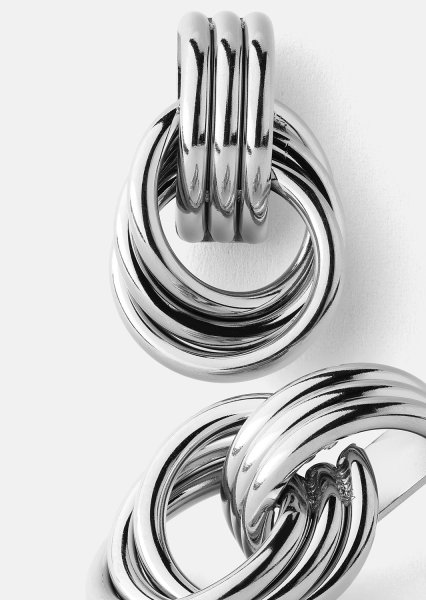 Örhänge Unity Loop - Silverpläterat