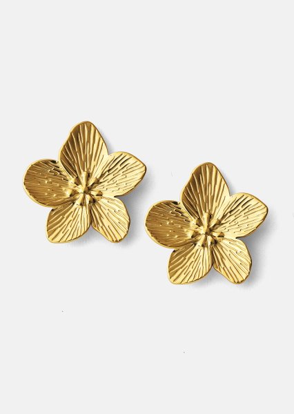 Örhänge Blossom - 18k Guldpläterat