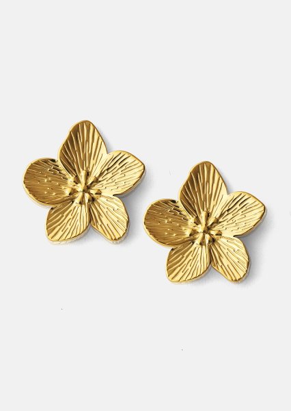 Örhänge Blossom - 18k Guldpläterat