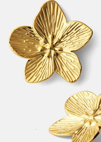 Örhänge Blossom - 18k Guldpläterat