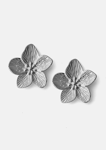Örhänge Blossom - Silverpläterat