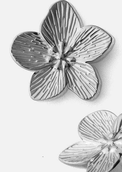 Örhänge Blossom - Silverpläterat