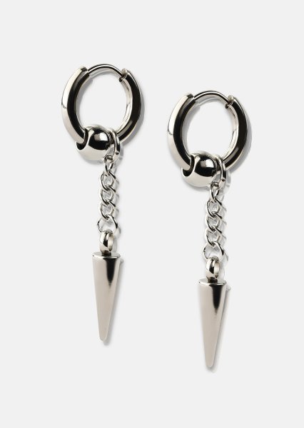 Örhänge Spike Long - Silverpläterat
