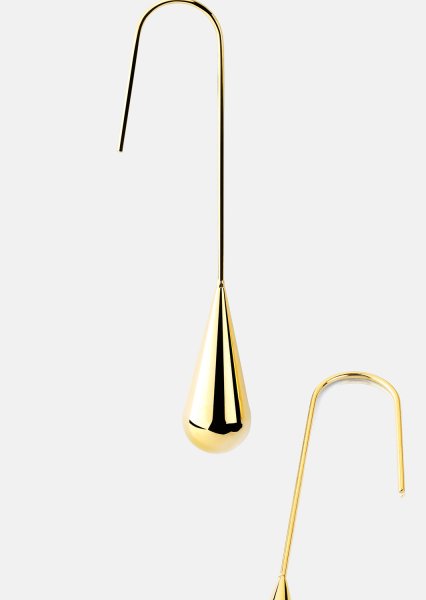 Örhänge Golden Drop Elegance - 18k Guldpläterat
