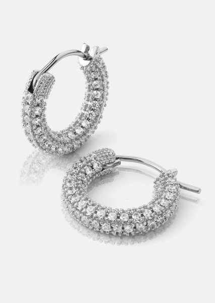 Elegans Örhänge - Silverpläterat