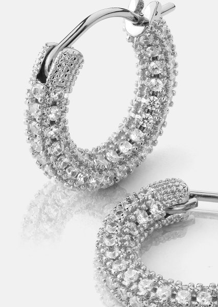 Elegans Örhänge - Silverpläterat