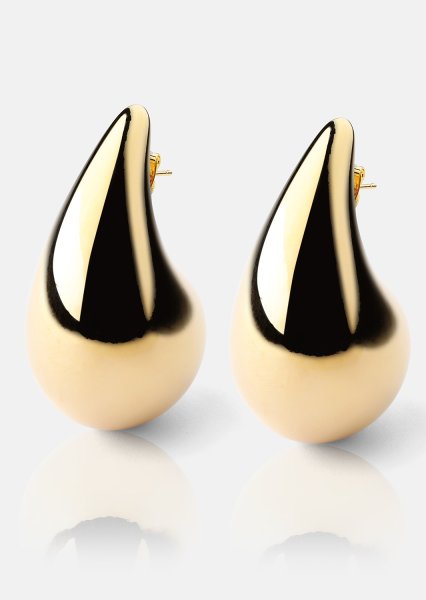 Örhänge Liquid Glow - 18k Guldpläterat