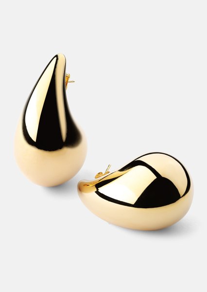 Örhänge Liquid Glow - 18k Guldpläterat
